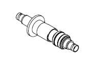 COAXIAL, SHV-5, 1 PIN, FLOATING SHIELD, DOUBLE-ENDED, QF16, NO CONNECTOR 제품 이미지
