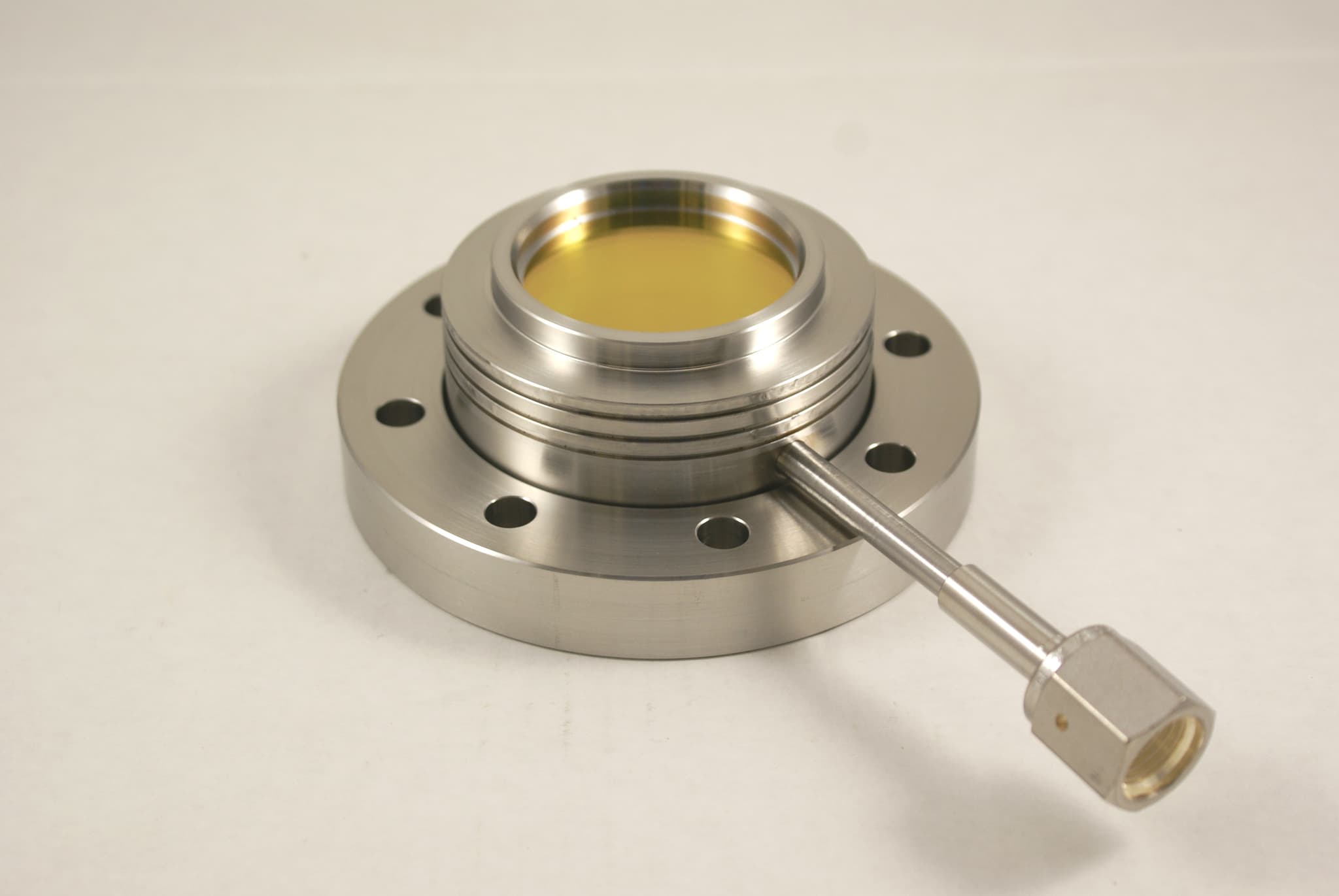 VIEWPORT, ZnS, DIFF PUMPED, AR 8-12 micron, 2" VIEW, 450CF MOUNT, VCRF FITTING