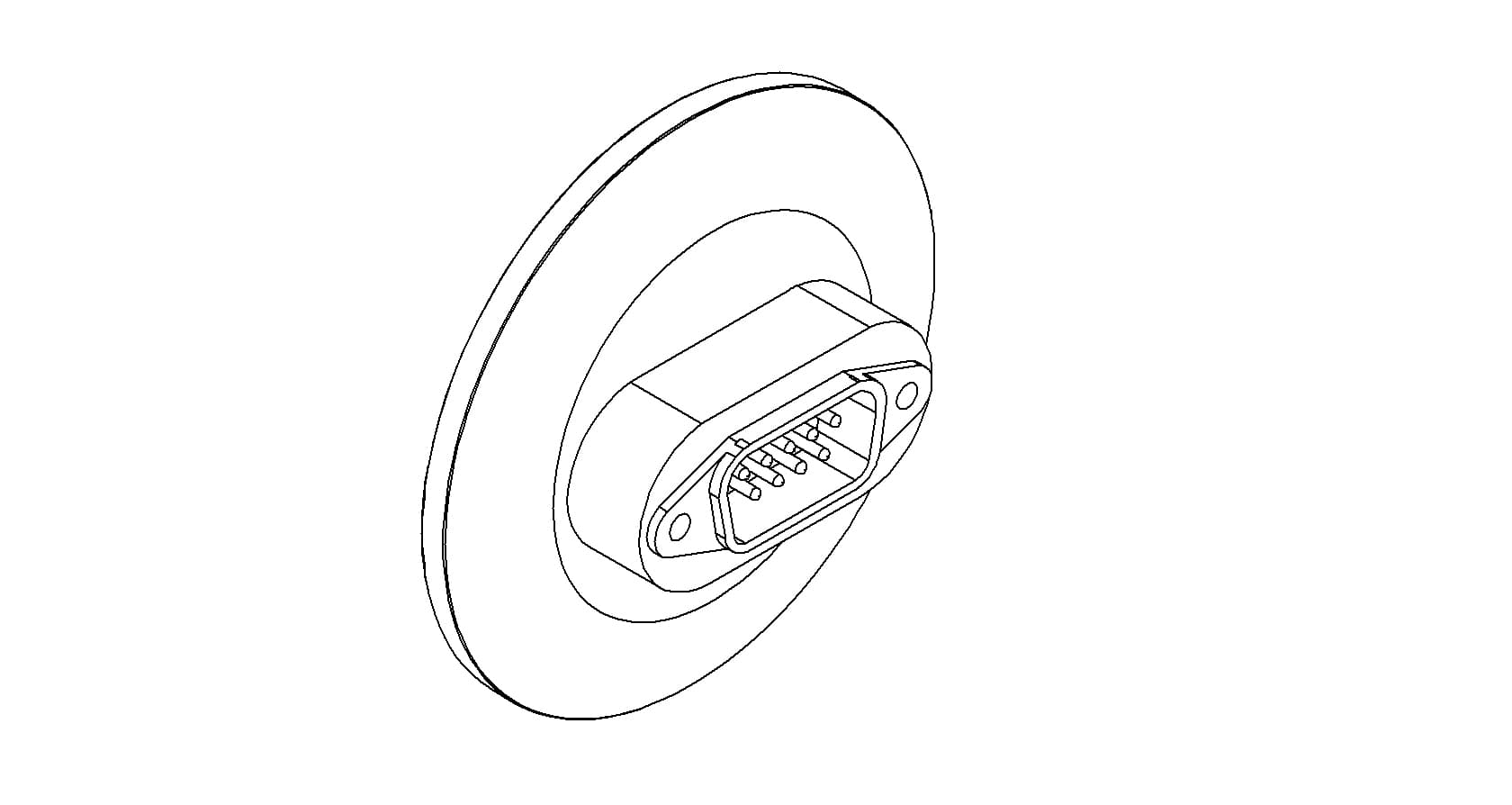MULTIPIN, TYPE-D, 500V, 5A, 9 PIN, QF40