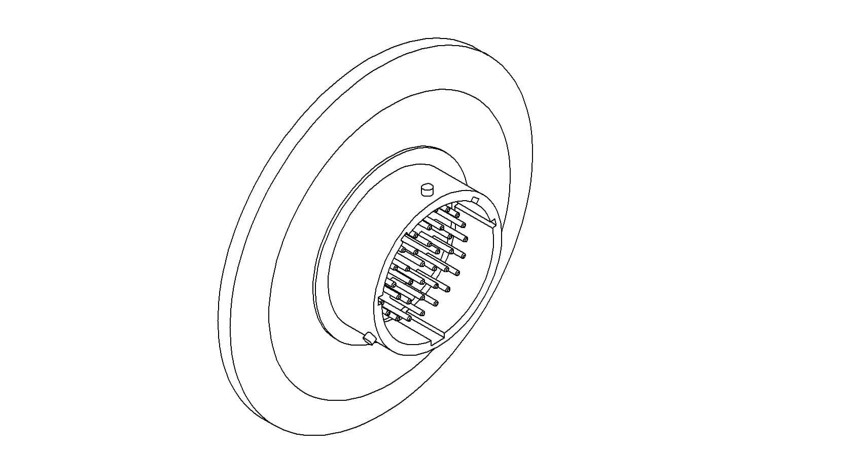 MULTIPIN, MS CIRCULAR, 1000V, 3A, DOUBLE-ENDED, 41 PIN, QF50 제품 이미지
