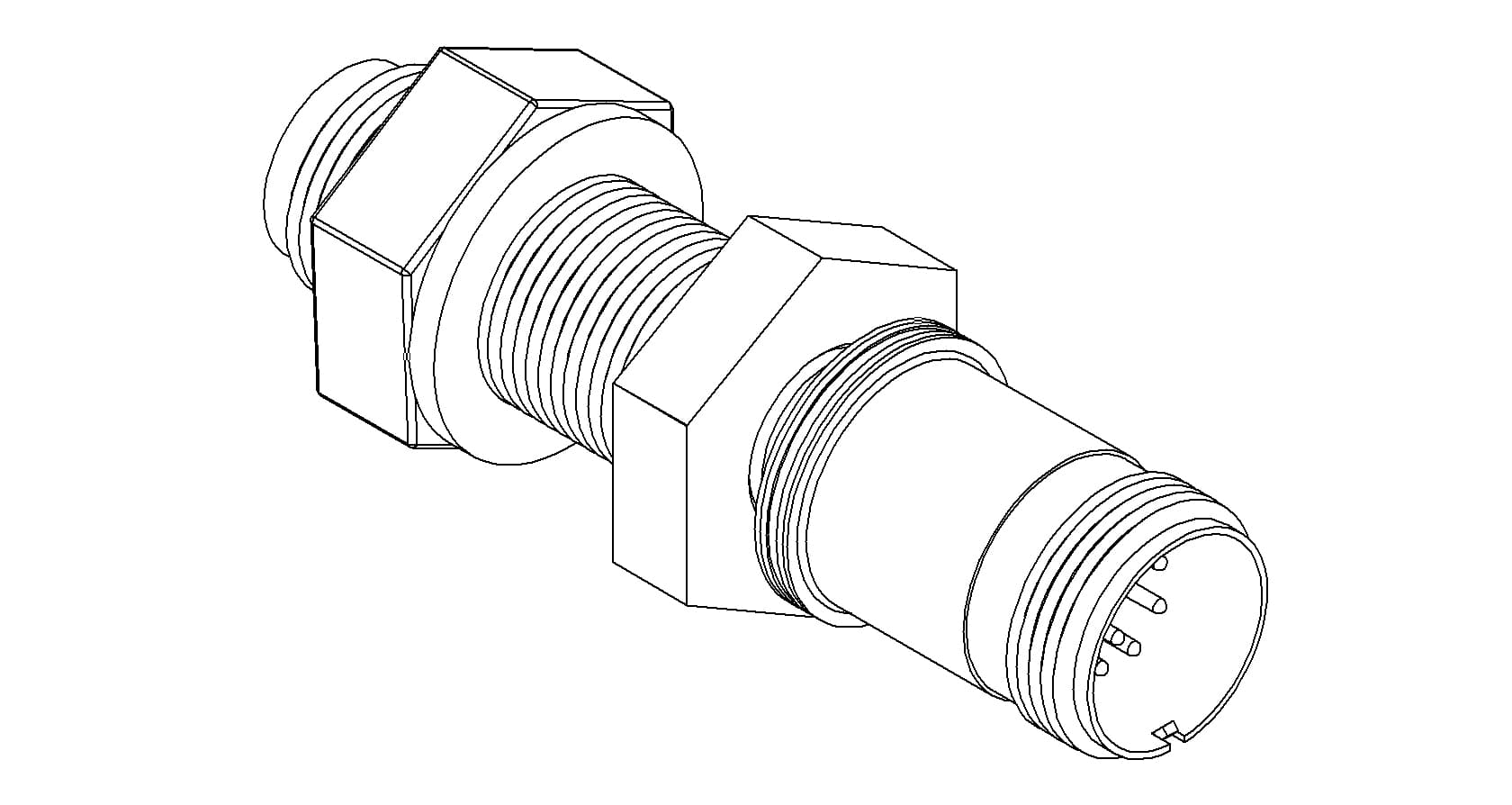MULTIPIN, 10 PIN, 700V, 10A, DOUBLE-ENDED, BASEPLATE 제품 이미지