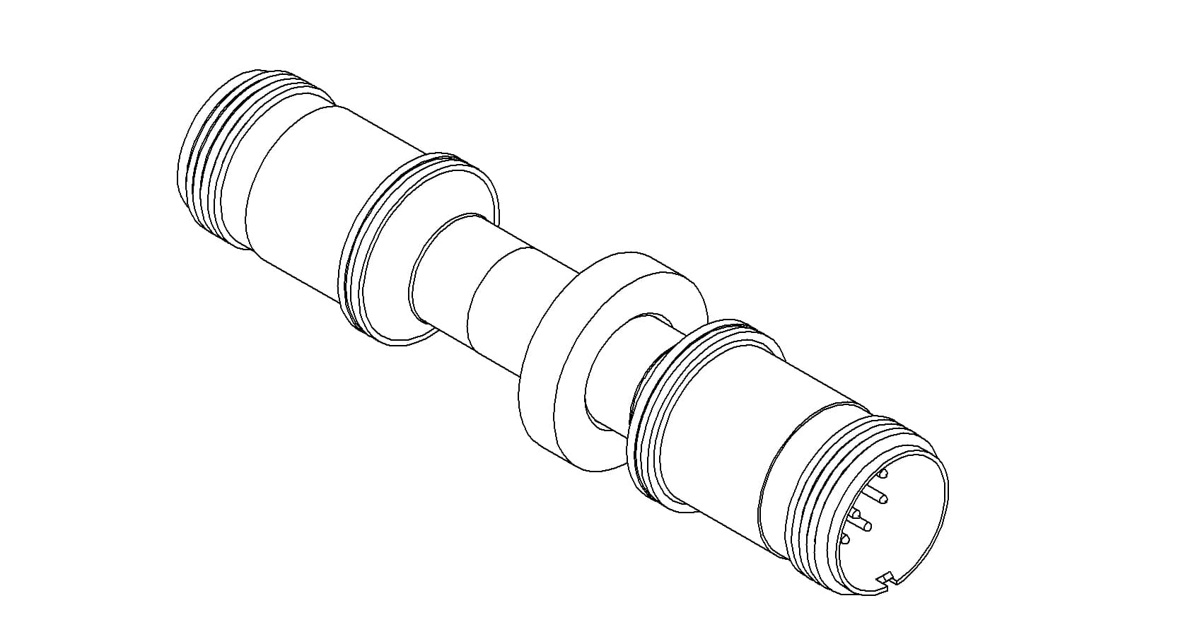 MULTIPIN, 10 PIN, 700V, 10A, DOUBLE-ENDED, WELD 제품 이미지