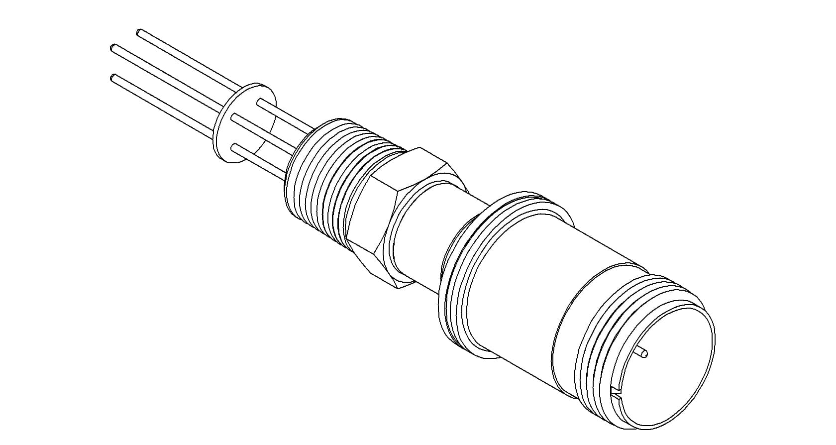 MULTIPIN, 4 PIN, 700V, 10A, 1/2 NPT 제품 이미지