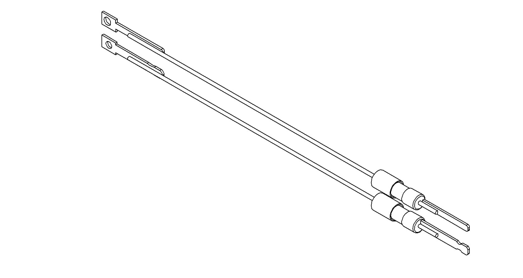 THERMOCOUPLE, TYPE J, SINGLE LEG TC PAIR, WELD