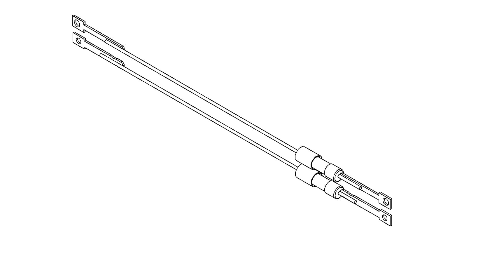THERMOCOUPLE, TYPE J, SINGLE LEG TC PAIR, WELD