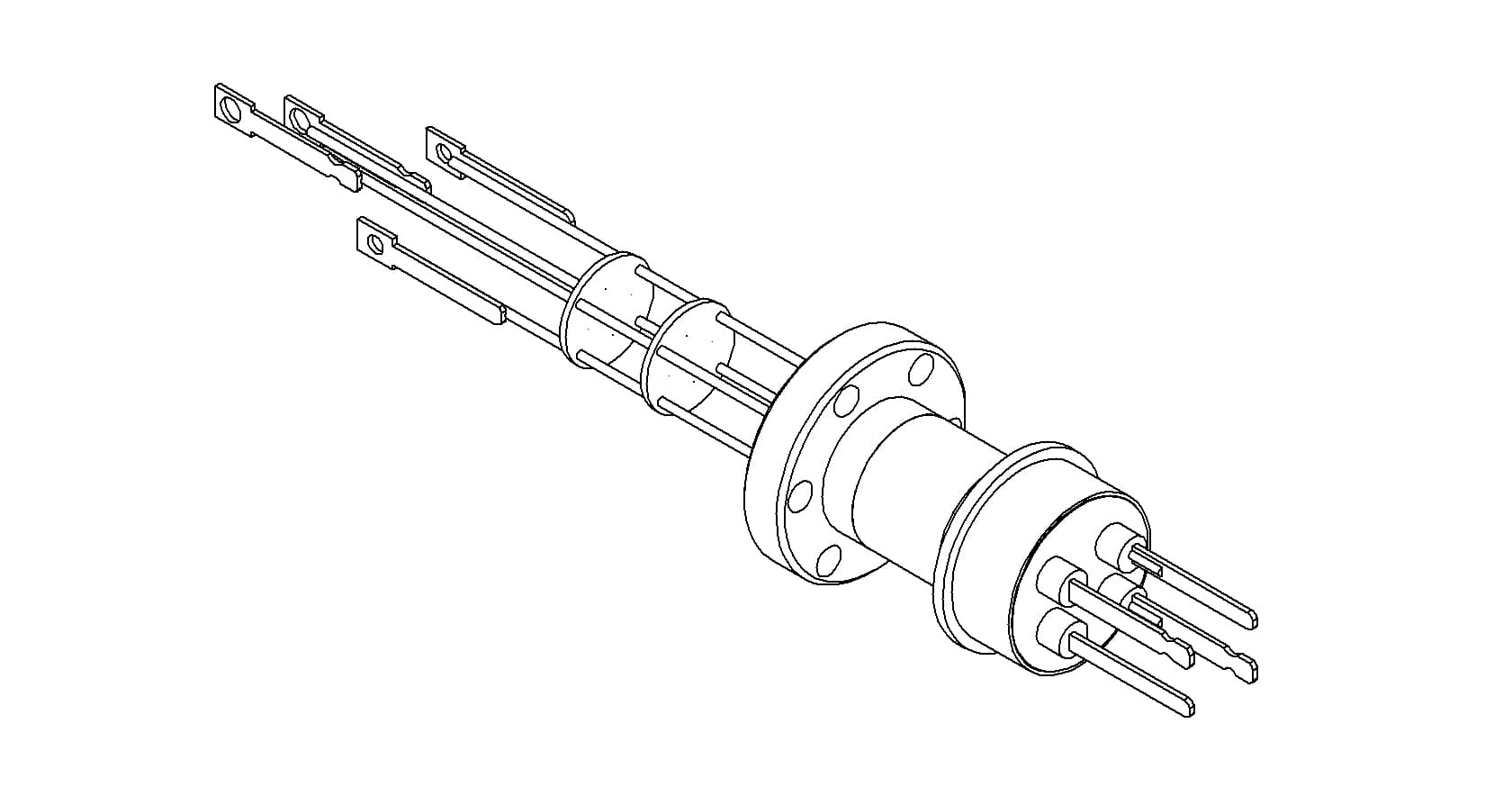 THERMOCOUPLE, TYPE C, 2 PAIR, CONNECTOR, 133CF 제품 이미지