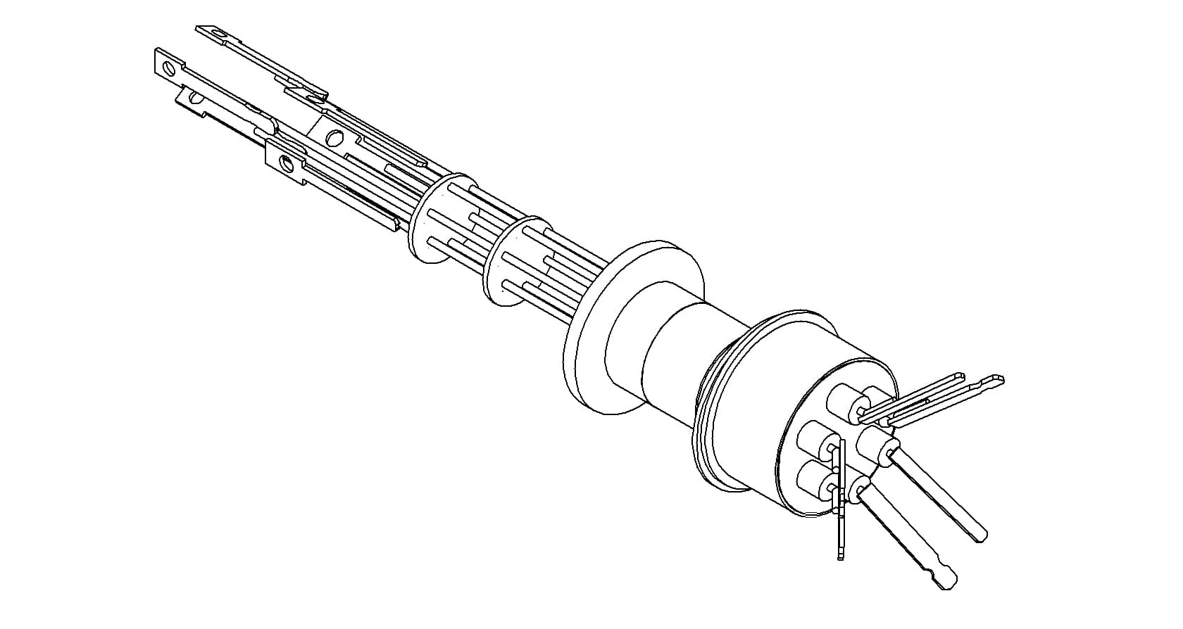 THERMOCOUPLE, TYPE E, 3 PAIR, CONNECTOR, QF16 제품 이미지