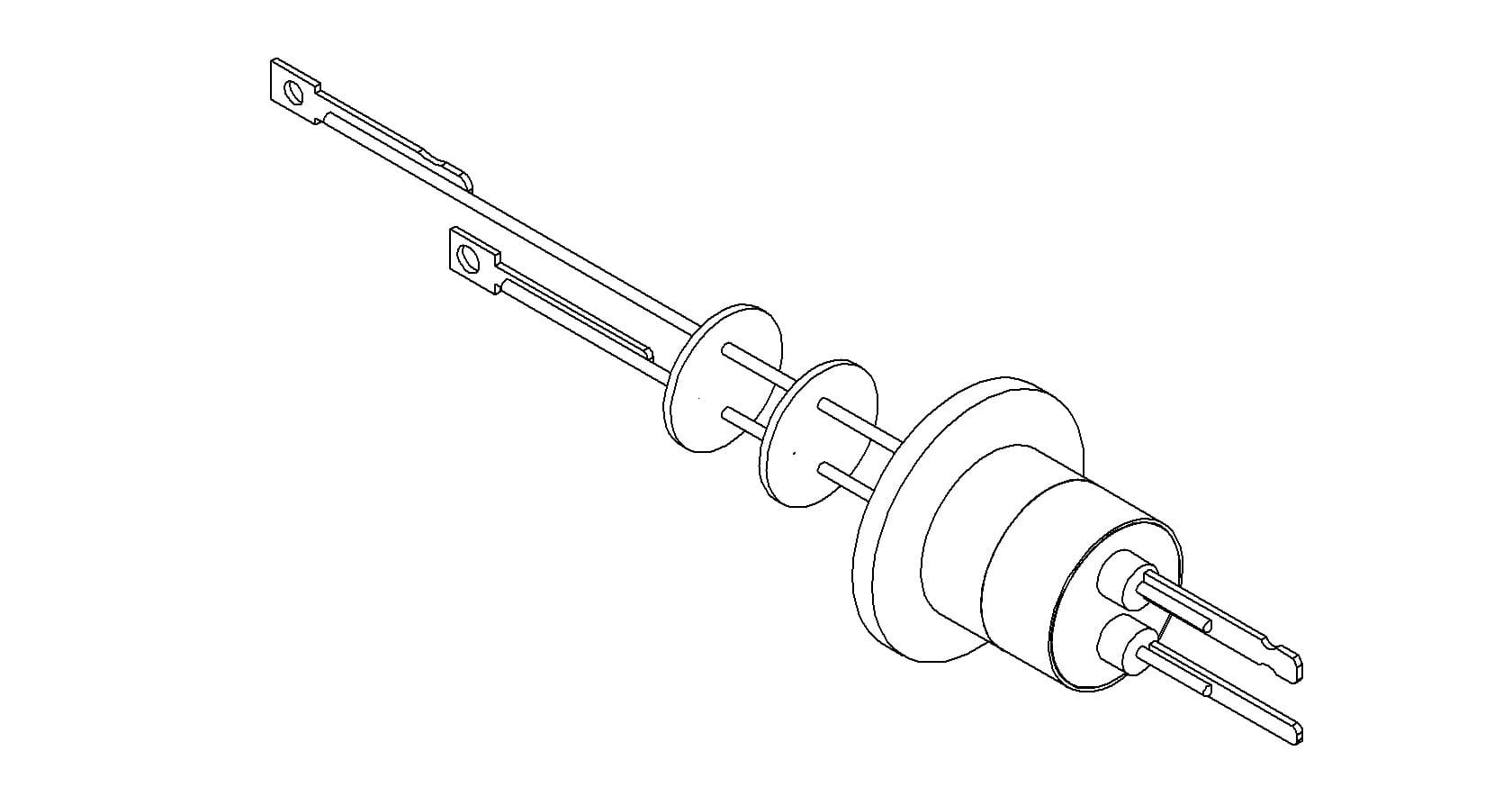 THERMOCOUPLE, TYPE J, 1 PAIR, CONNECTOR, QF16 제품 이미지