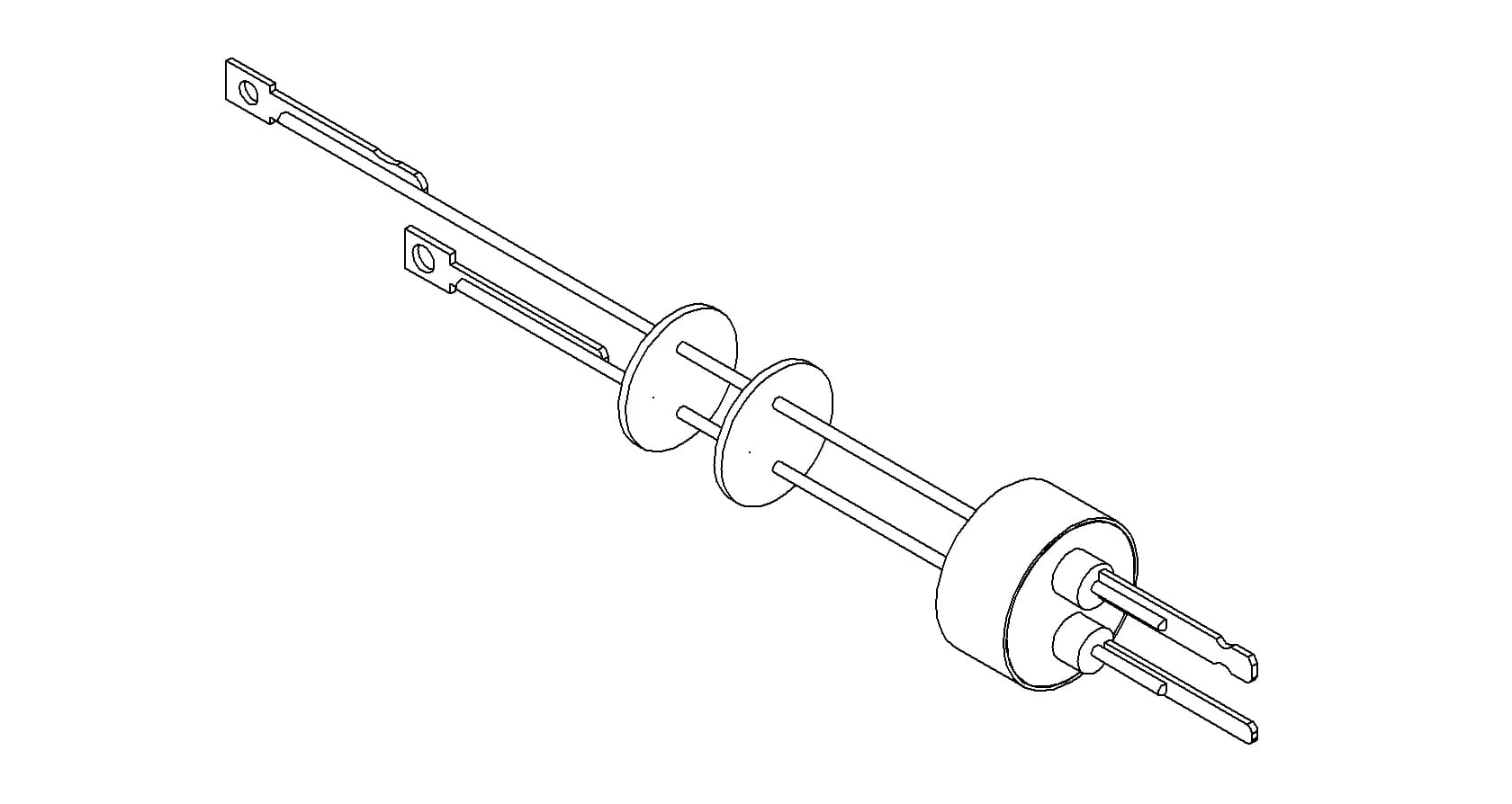 THERMOCOUPLE, TYPE J, 1 PAIR, CONNECTOR, WELD 제품 이미지
