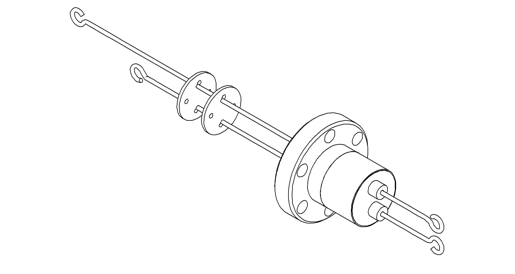 THERMOCOUPLE, TYPE N, 1 PAIR, SCREW-TYPE, 133CF 제품 이미지