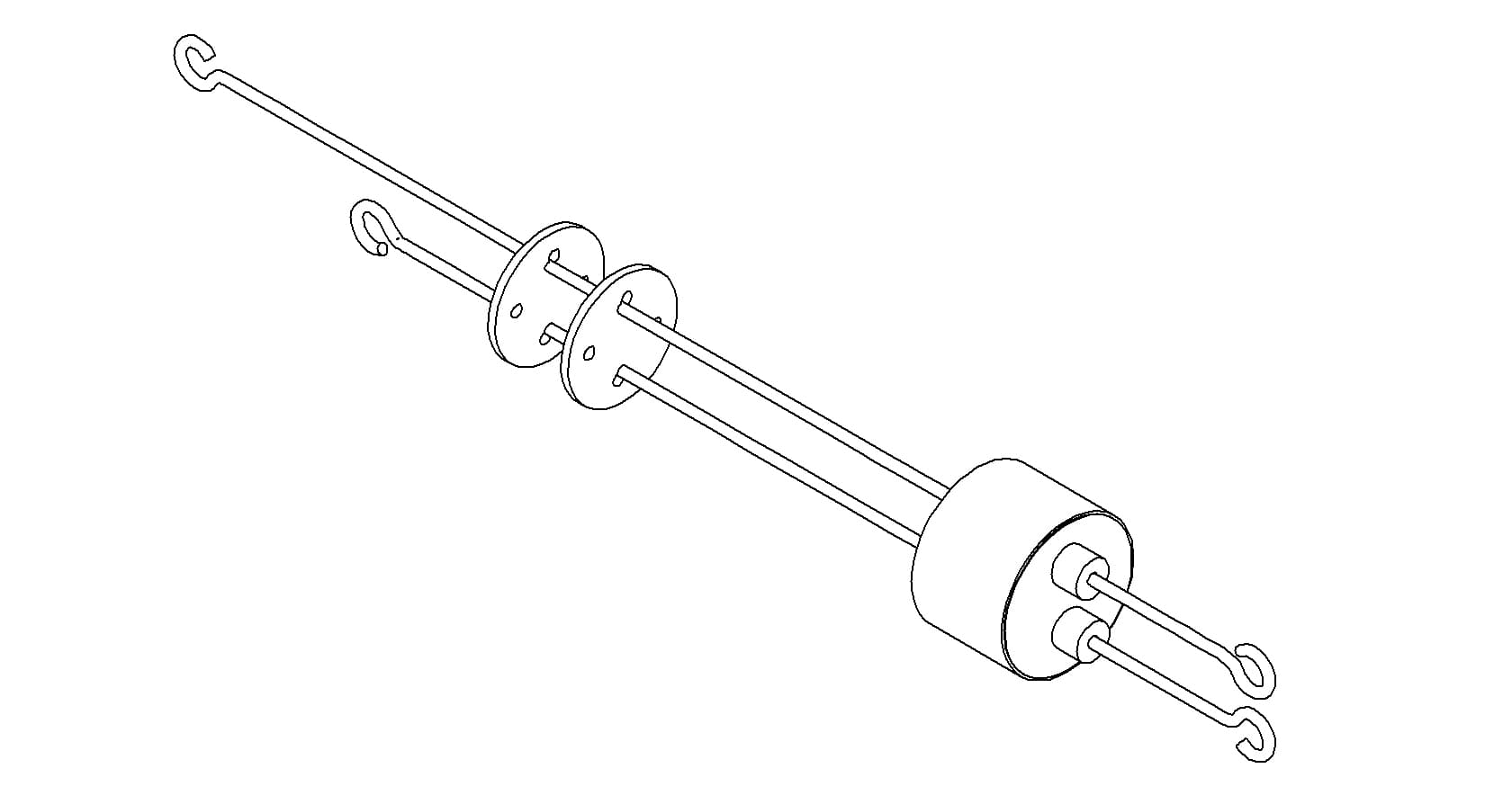 THERMOCOUPLE, TYPE N, 1 PAIR, SCREW-TYPE, WELD 대표 이미지