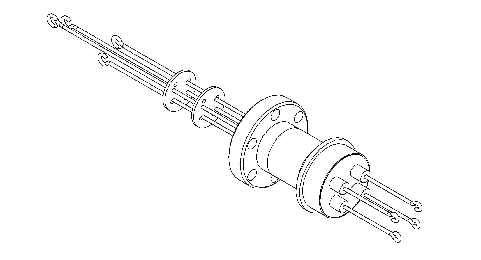 THERMOCOUPLE, TYPE N, 2 PAIR, SCREW-TYPE, 133CF 제품 이미지