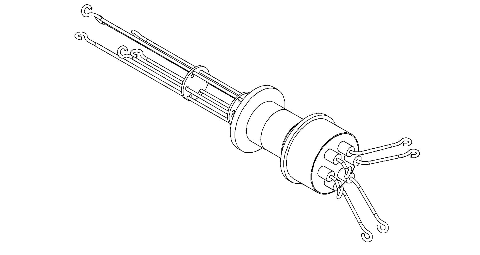 THERMOCOUPLE, TYPE T, 3 PAIR, SCREW-TYPE, QF16 제품 이미지