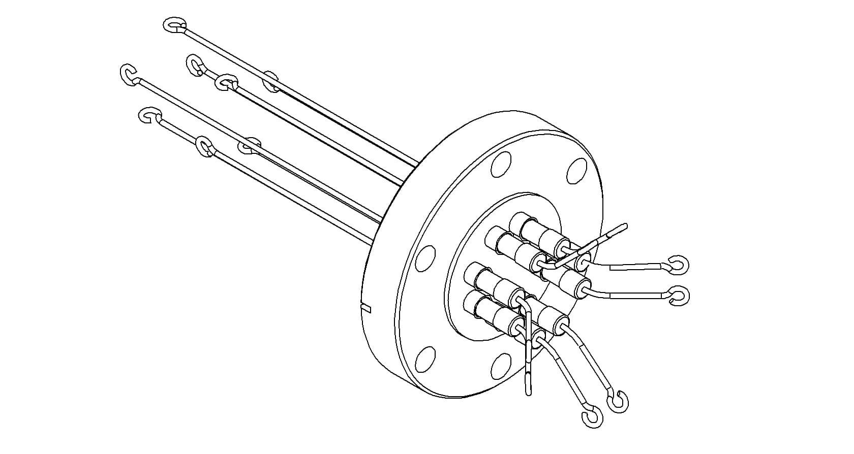THERMOCOUPLE, TYPE T, 5 PAIR, SCREW-TYPE, 275CF 제품 이미지