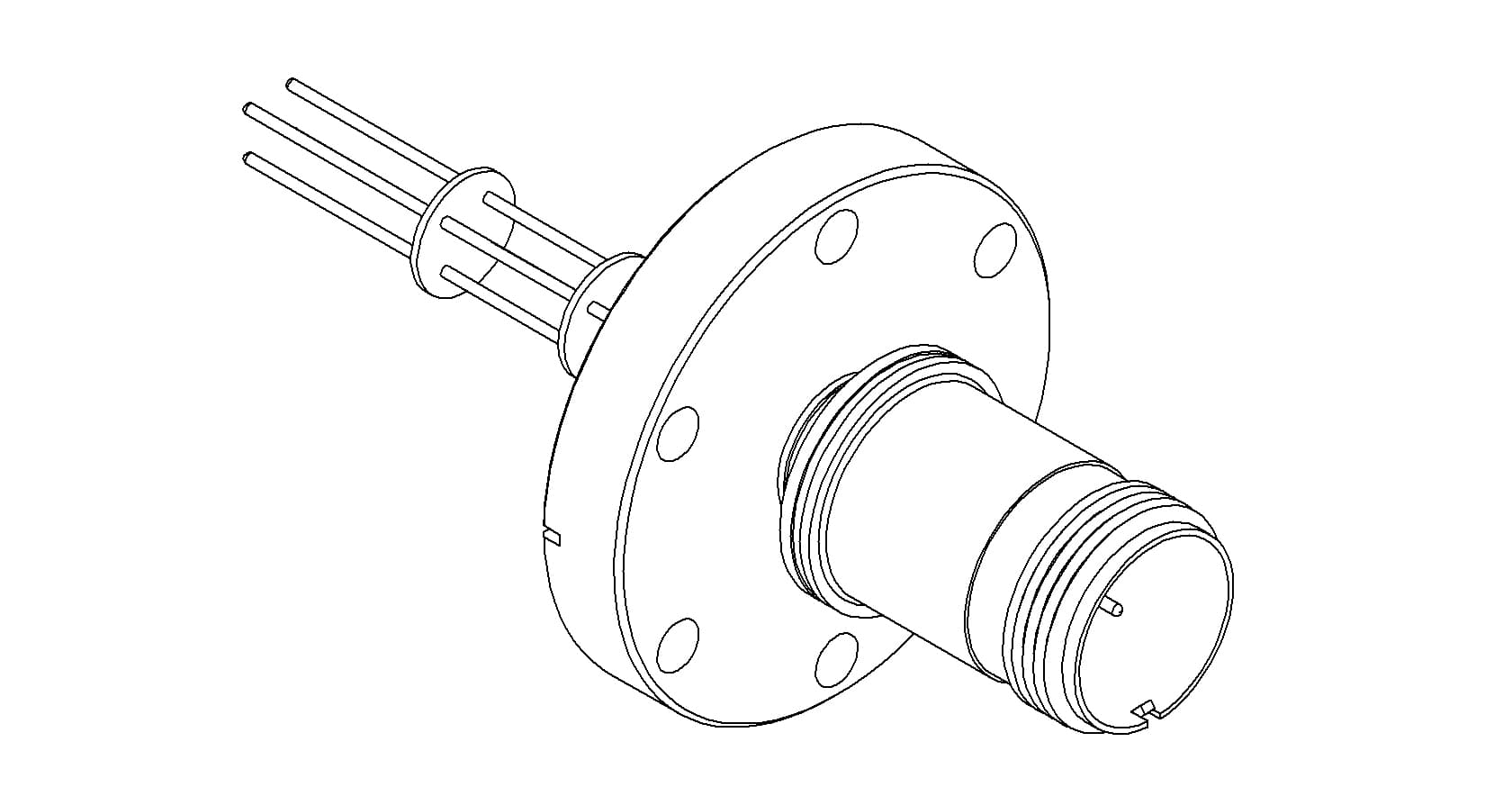 THERMOCOUPLE, TYPE E, 2 PAIR, MS CONNECTOR, 275CF