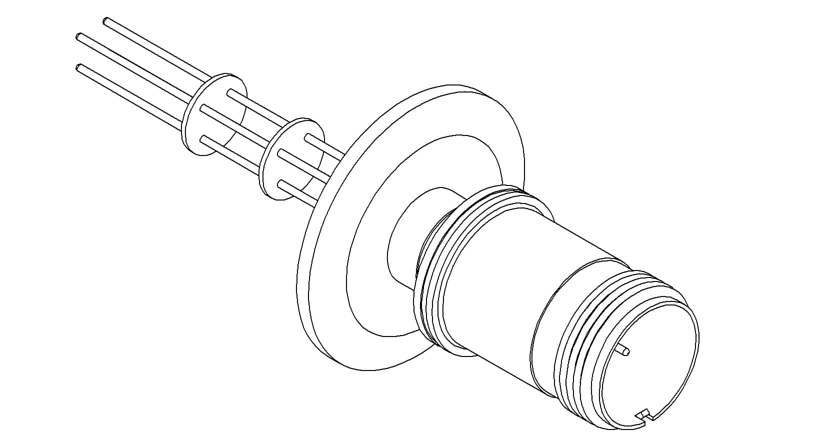 THERMOCOUPLE, TYPE E, 2 PAIR, MS CONNECTOR, QF40 제품 이미지