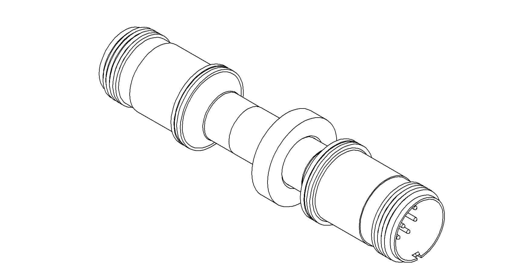 THERMOCOUPLE, TYPE E, 5 PAIR, MS CONNECTOR, DOUBLE ENDED, WELD 제품 이미지