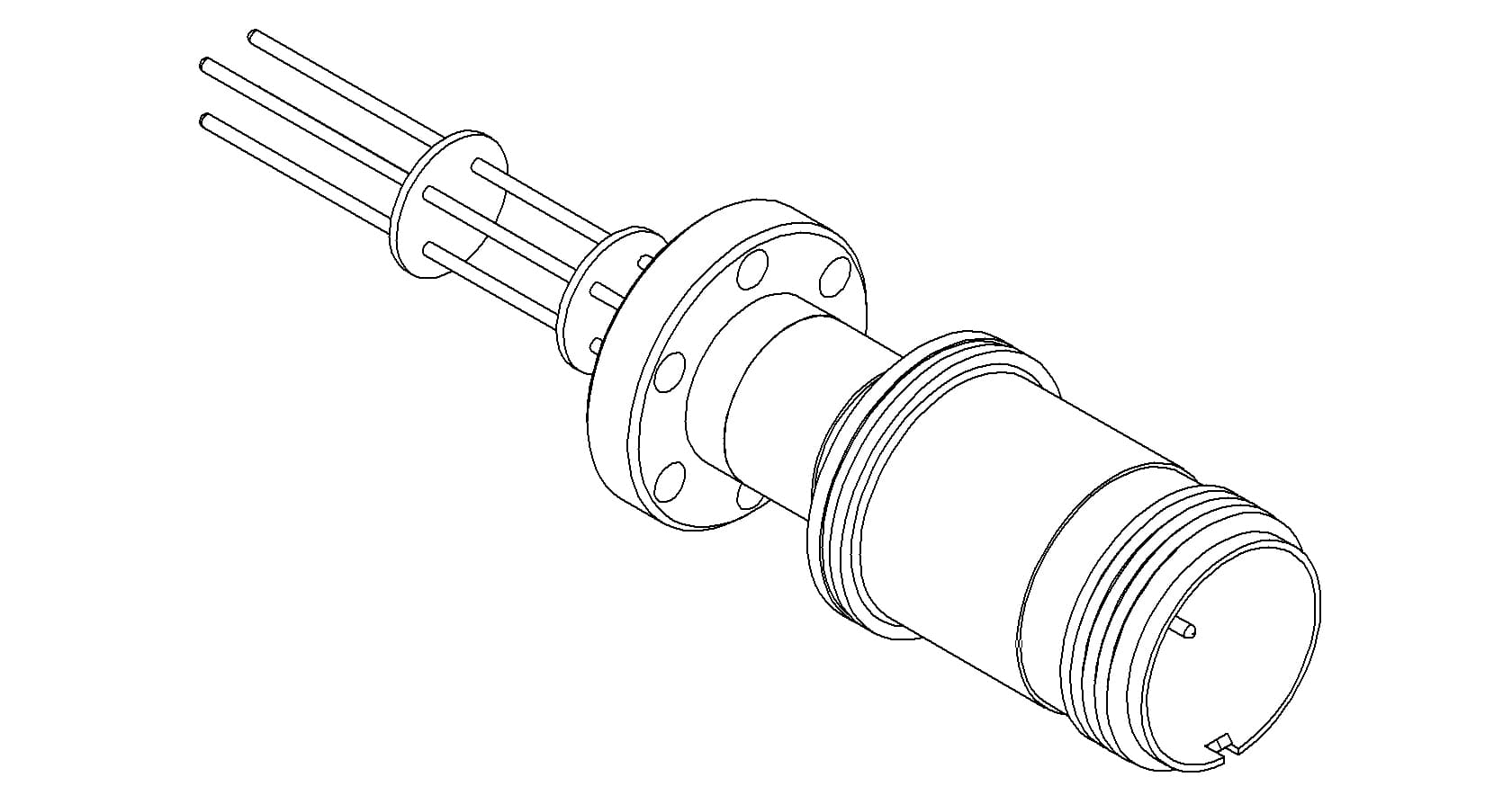 THERMOCOUPLE, TYPE J, 2 PAIR, MS CONNECTOR, 133CF 제품 이미지