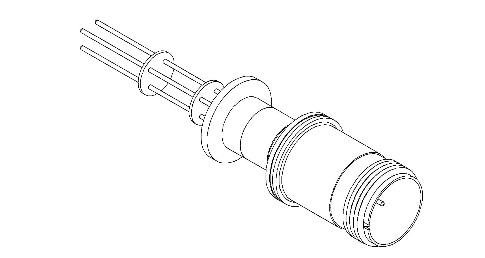 THERMOCOUPLE, TYPE J, 2 PAIR, MS CONNECTOR, QF16 제품 이미지