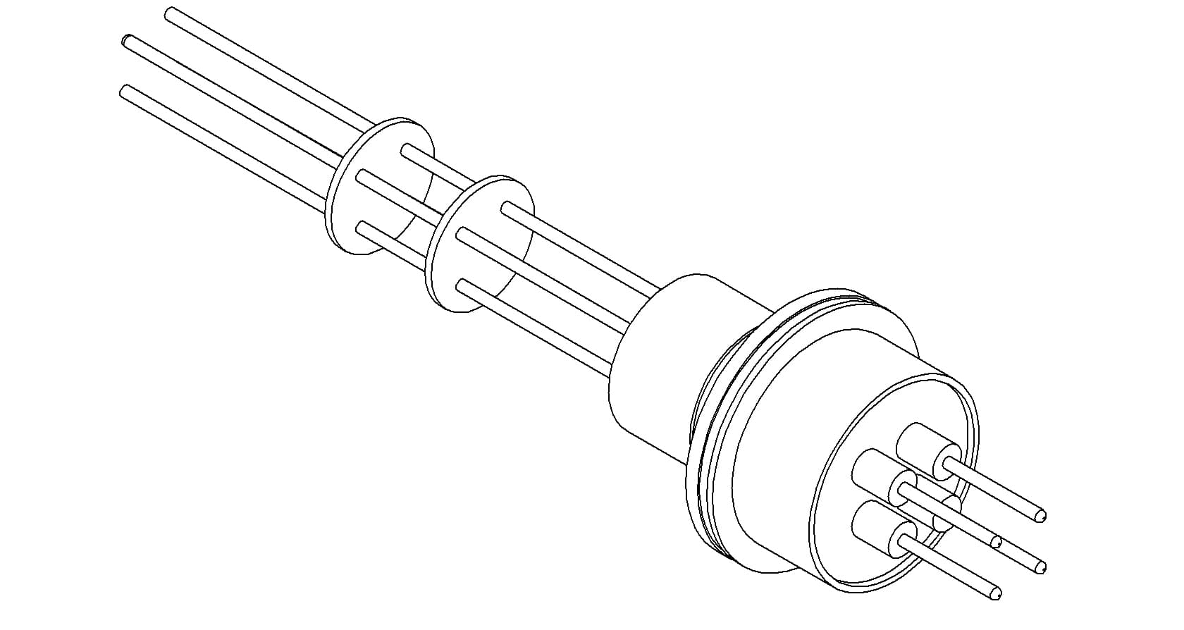 THERMOCOUPLE, TYPE J, 2 PAIR, WELD 제품 이미지