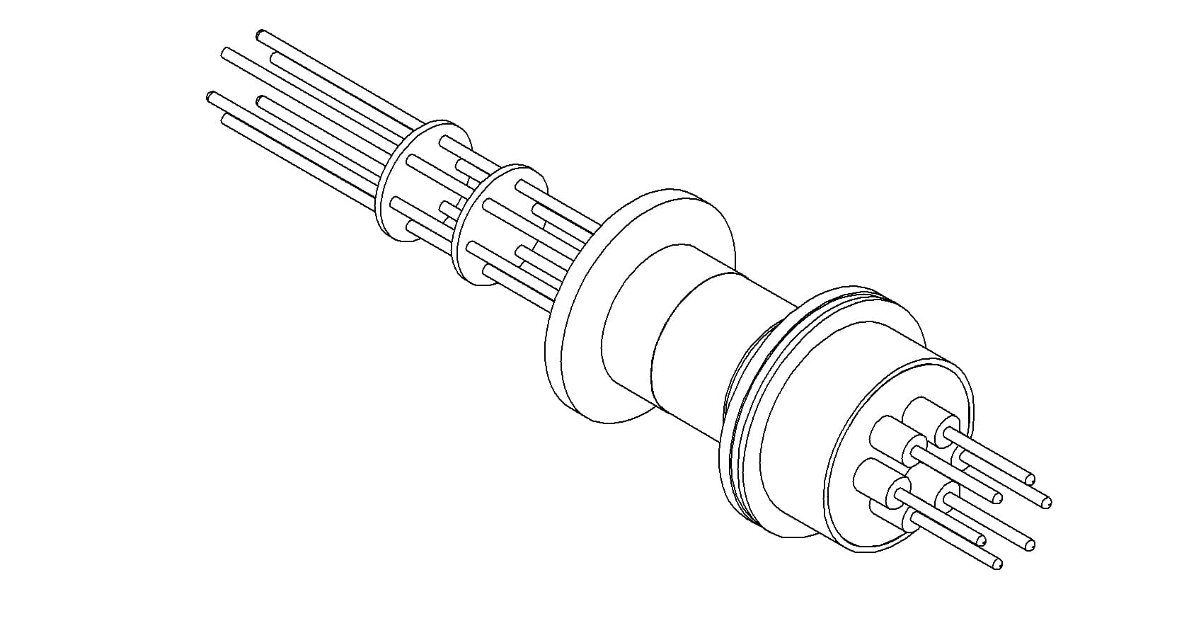 THERMOCOUPLE, TYPE J, 3 PAIR, QF16