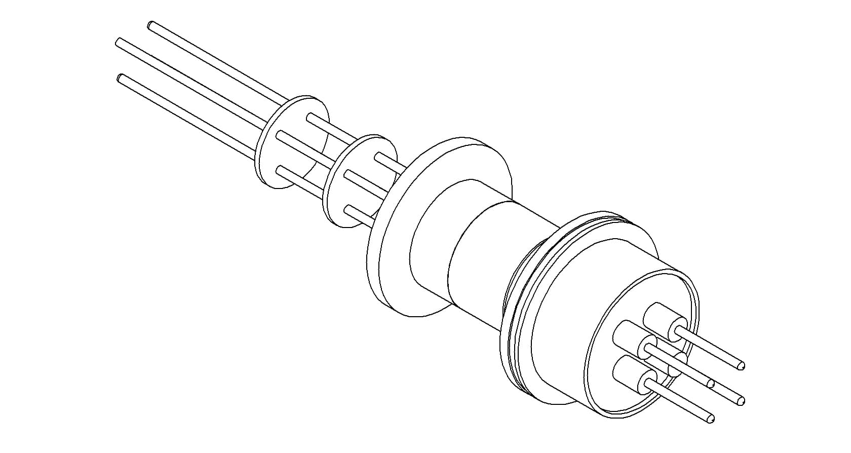 THERMOCOUPLE, TYPE K, 2 PAIR, QF16
