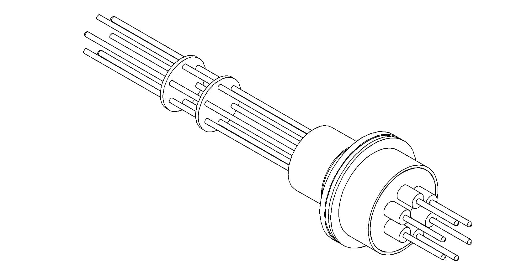 THERMOCOUPLE, TYPE K, 3 PAIR, WELD 제품 이미지