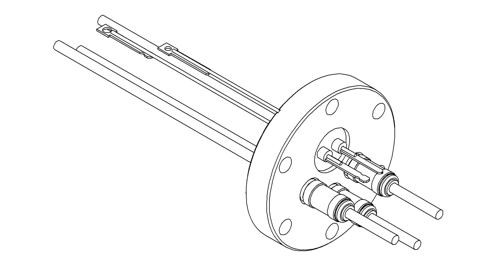 THERMOCOUPLE-POWER, TYPE E, 1 PAIR, 5KV, 60A, 3 PINS, 275CF 제품 이미지