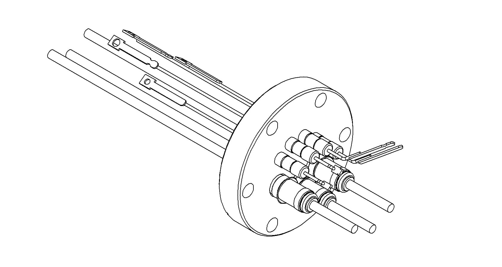 THERMOCOUPLE-POWER, TYPE E, 2 PAIR, 5KV, 60A, 3 PINS, 275CF 제품 이미지