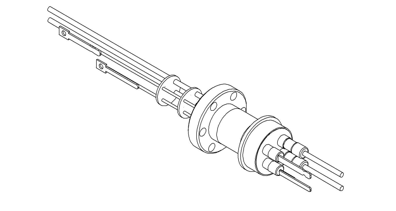 THERMOCOUPLE-POWER, TYPE J, 1 PAIR, 5KV, 15A, 2 PINS, 133CF