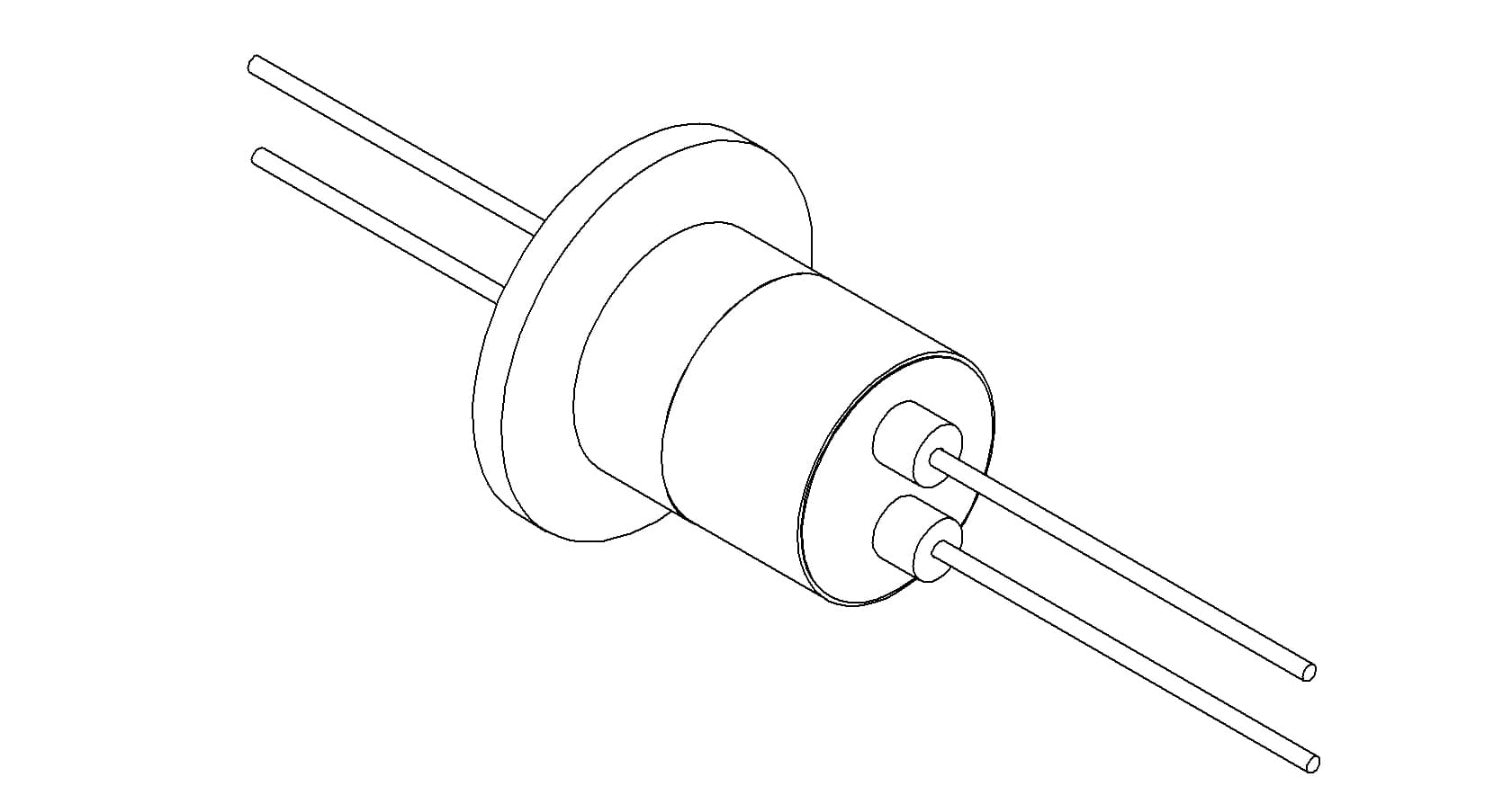 POWER, 1KV, 1A, 2PIN, STAINLESS STEEL, QF16