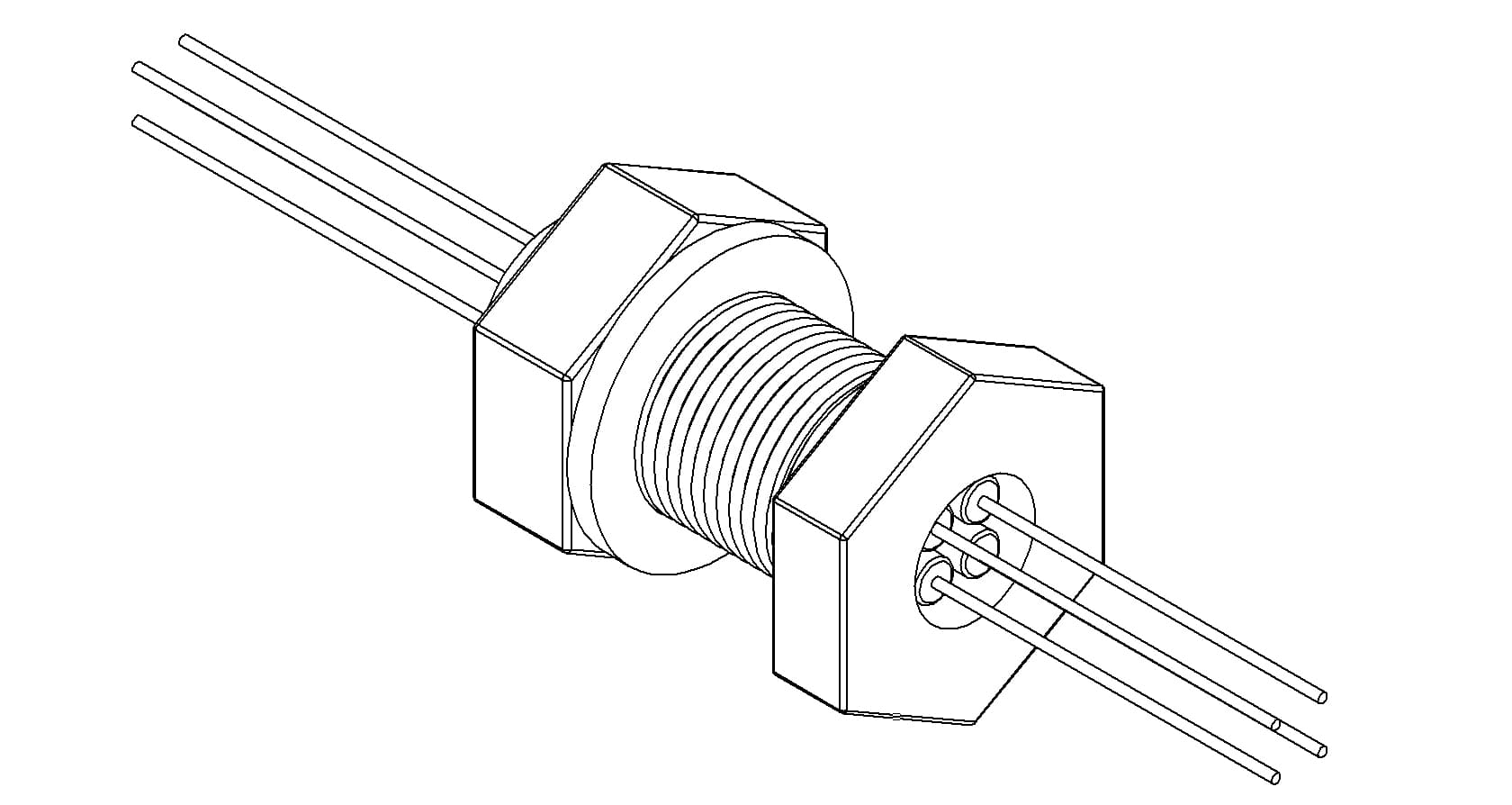 POWER, 1KV, 25A, 4PIN, COPPER, BASEPLATE