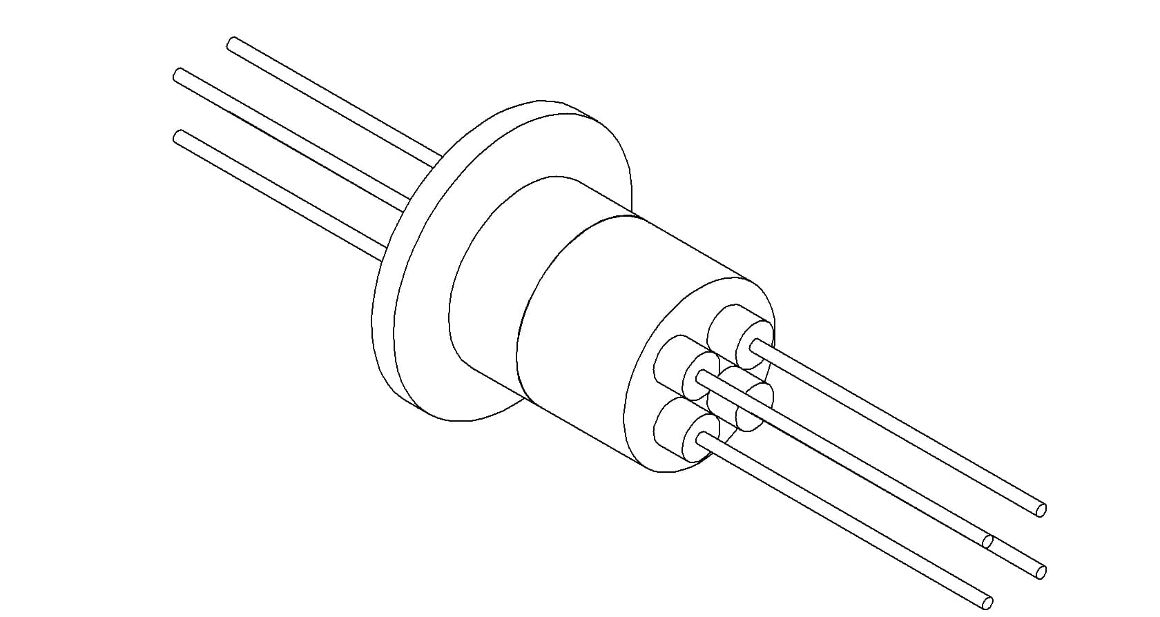POWER, 1KV, 25A, 4PIN, COPPER, QF16