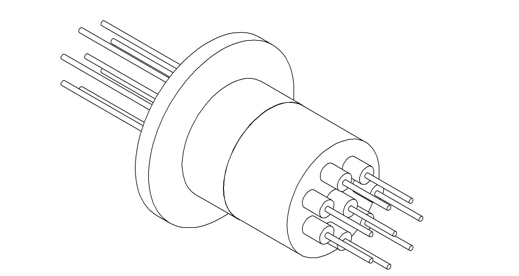 POWER, 500V, 15A, 8PIN, COPPER, QF16