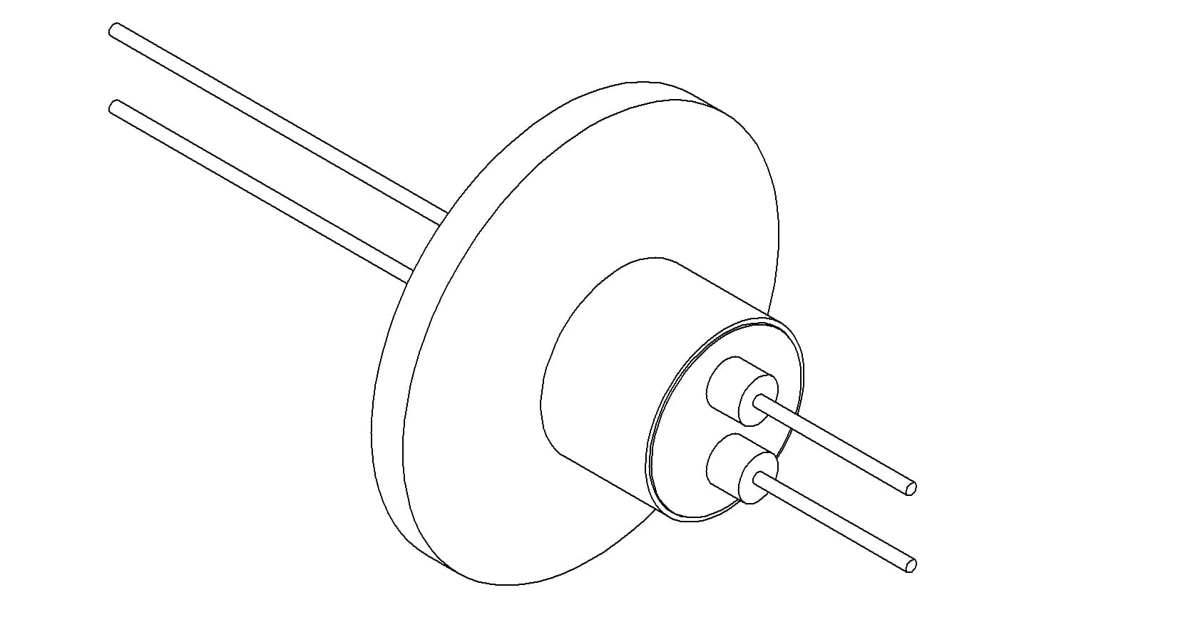POWER, 500V, 1A, 2PIN, STAINLESS STEEL, QF16 제품 이미지