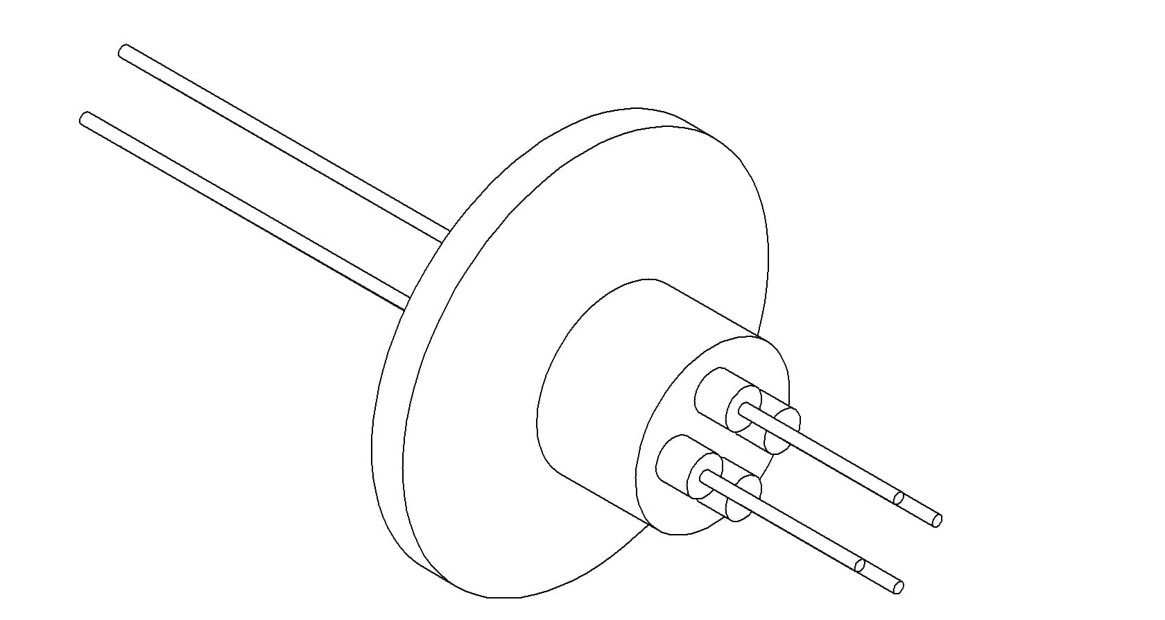 POWER, 500V, 1A, 4PIN, STAINLESS STEEL, QF16