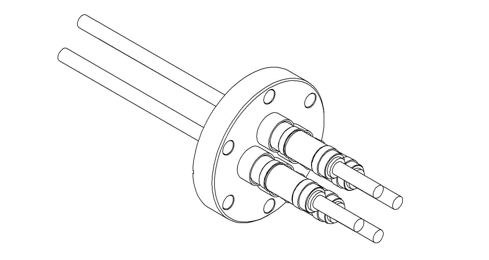 POWER, 5KV, 180A, 4PIN, COPPER, 275CF