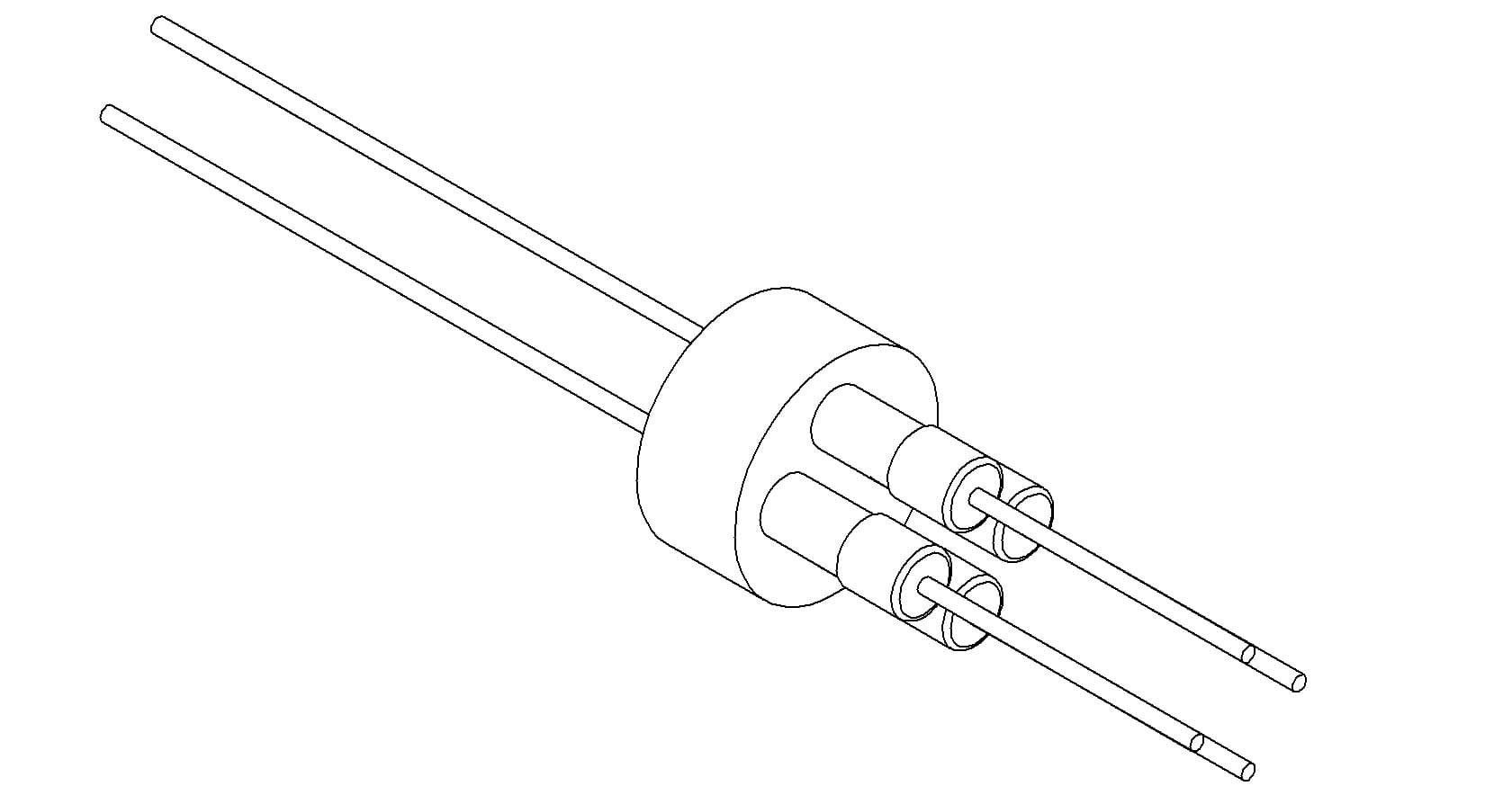 POWER, 5KV, 1A, 4PIN, STAINLESS STEEL, WELD