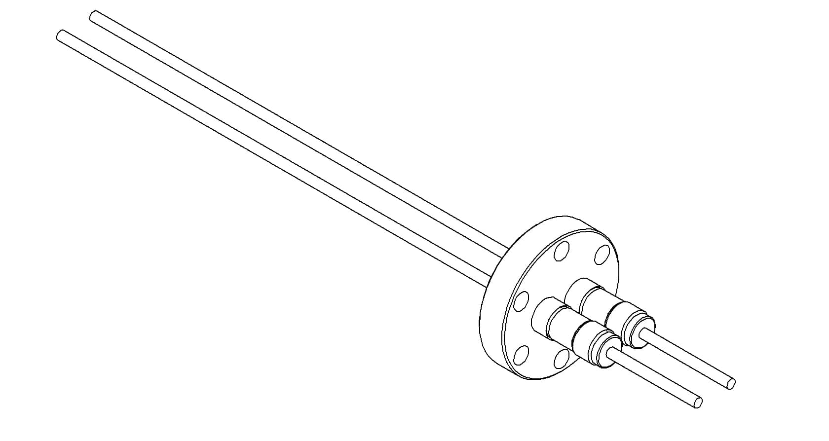 POWER, 5KV, 50A, 2PIN, COPPER, 133CF