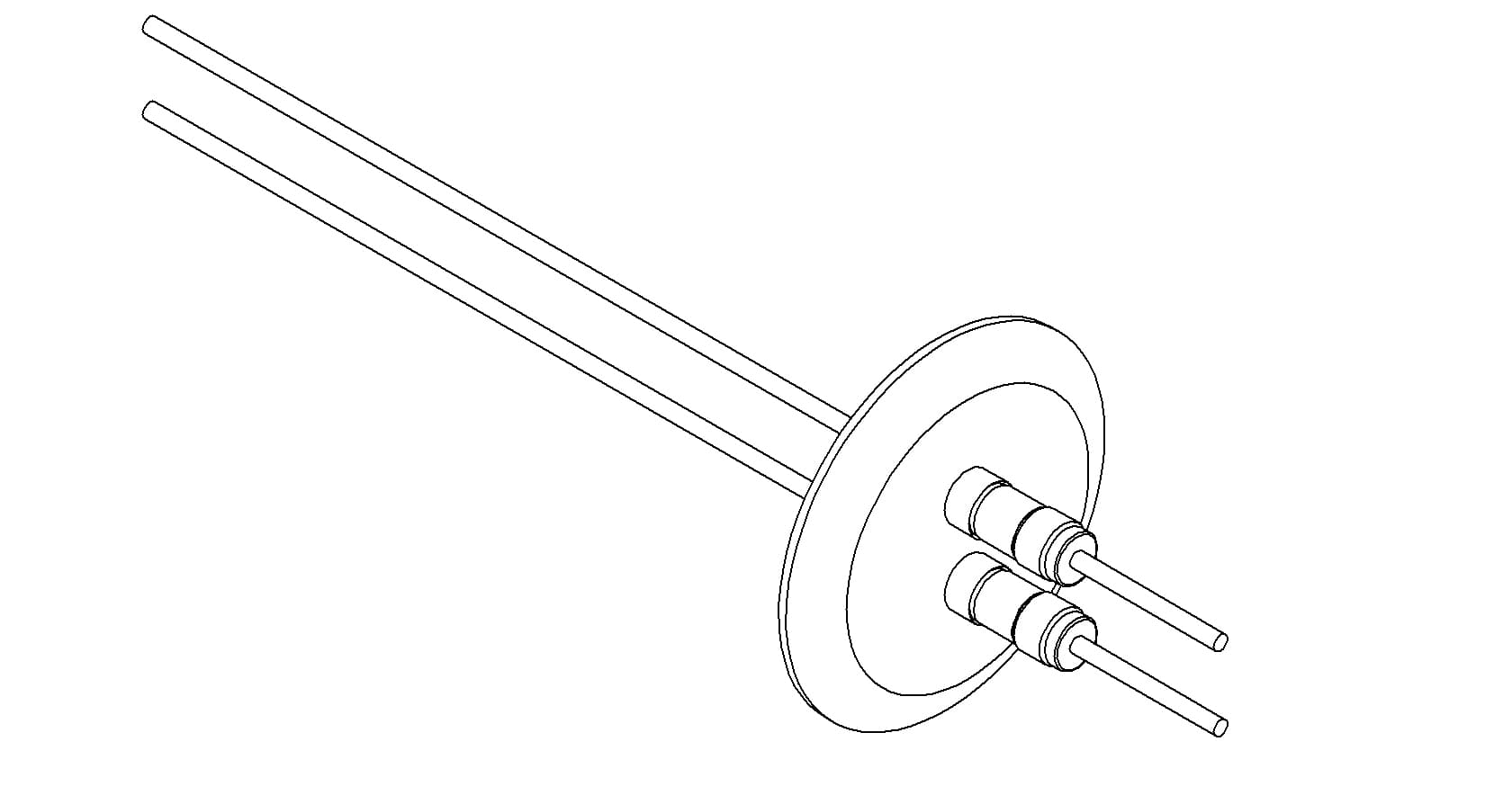 POWER, 5KV, 50A, 2PIN, COPPER, QF40 제품 이미지