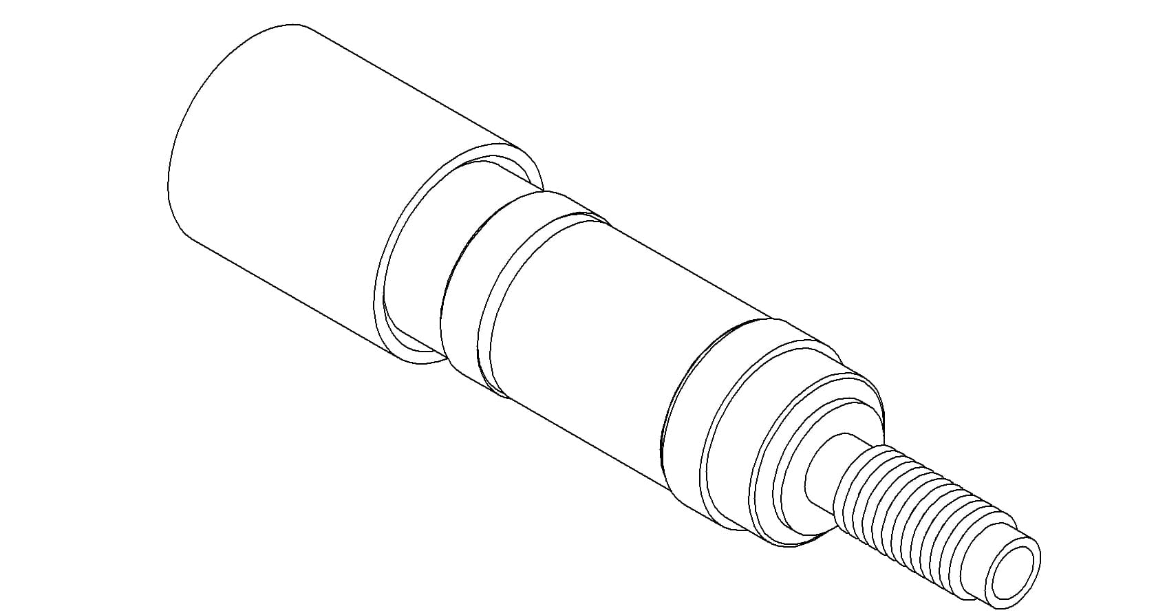 POWER, 10KV, 1/4-28 THREAD, NO CONDUCTOR, WELD 제품 이미지