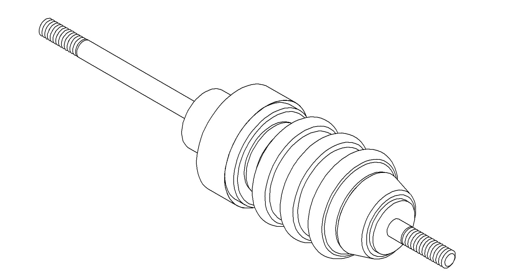 POWER, 20KV, 50A, 1PIN, NICKEL, THREADED, WELD 제품 이미지