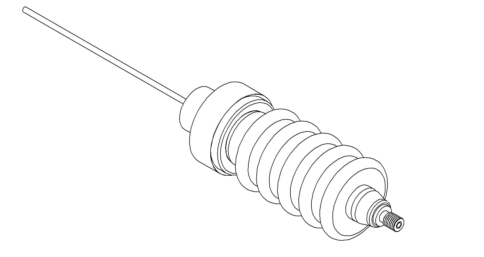 POWER, 30KV, 50A, 1PIN, COPPER, WELD 제품 이미지
