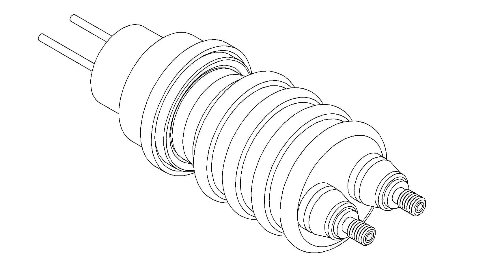 POWER, 30KV, 50A, 2PIN, COPPER, WELD 제품 이미지