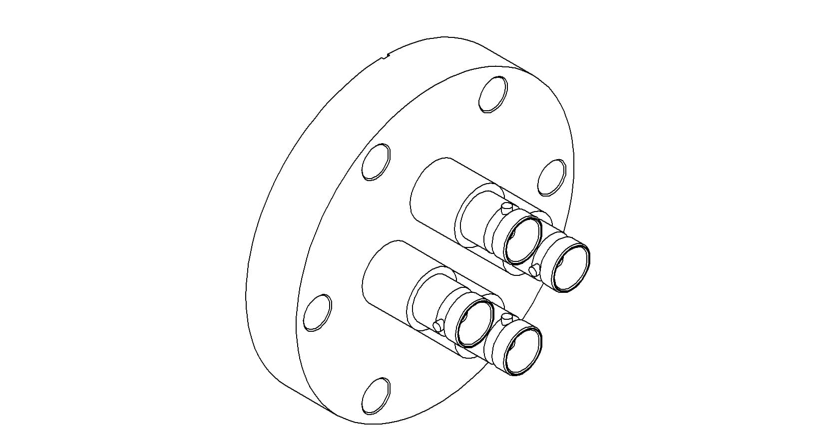 COAXIAL, BNC, 4 PINS, GROUNDED SHIELD, 275CF 제품 이미지