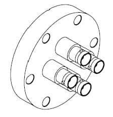 COAXIAL, BNC, 4 PINS, GROUNDED SHIELD, 275CF, NO CONNECTOR 제품 이미지