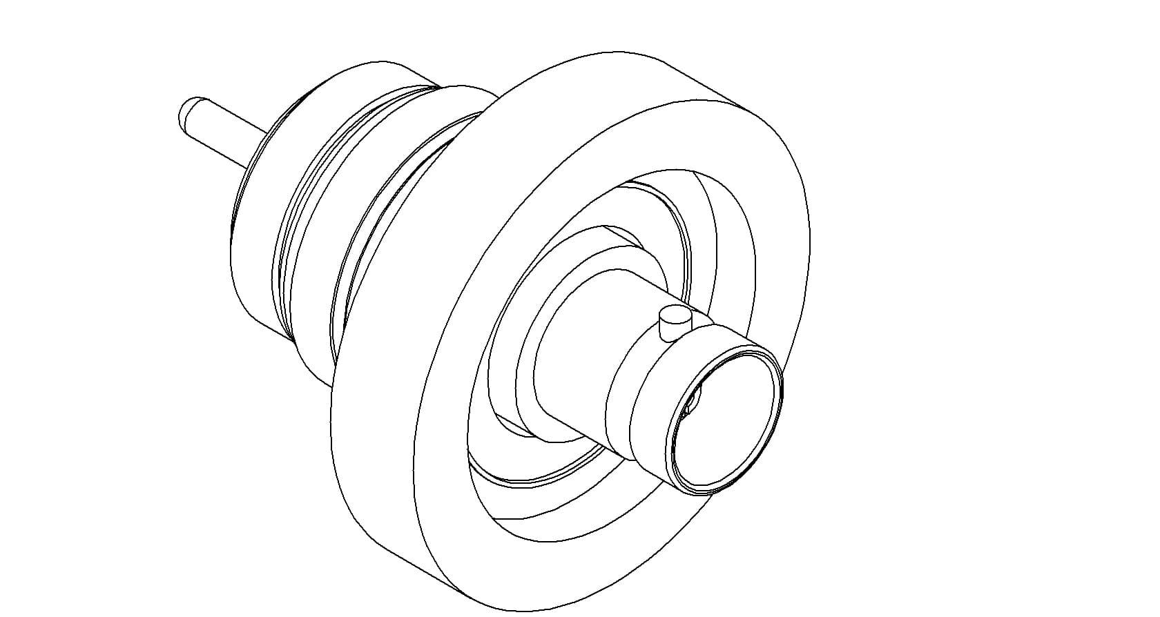 COAXIAL, BNC, 1 PIN, FLOATING SHIELD, WELD 제품 이미지