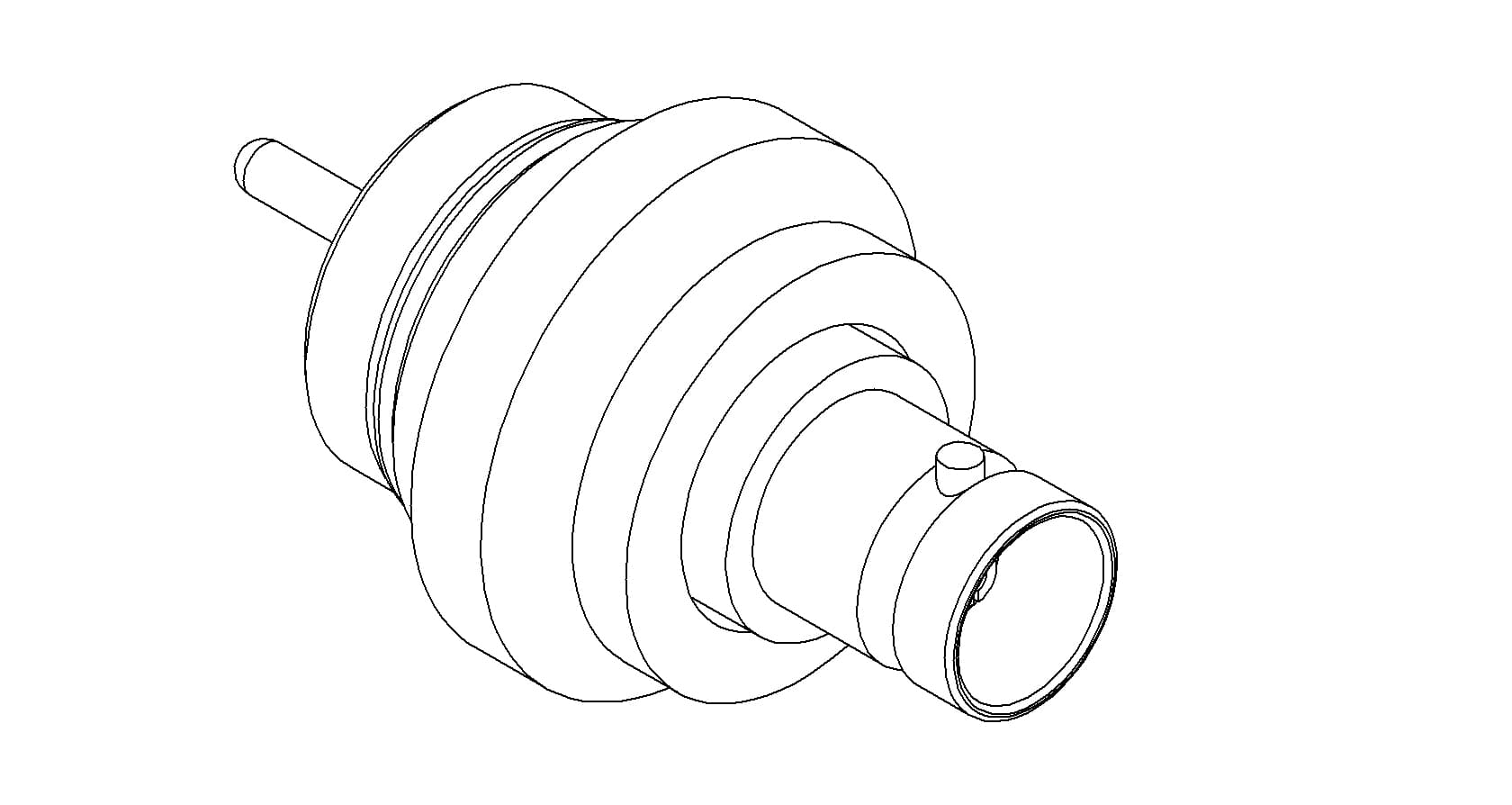 COAXIAL, BNC, 1 PIN, FLOATING SHIELD, WELD 제품 이미지
