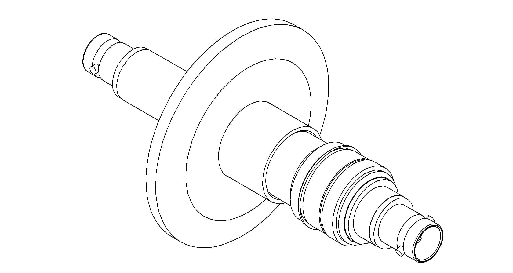 COAXIAL, BNC, 1 PIN, FLOATING SHIELD, DOUBLE-ENDED, QF40