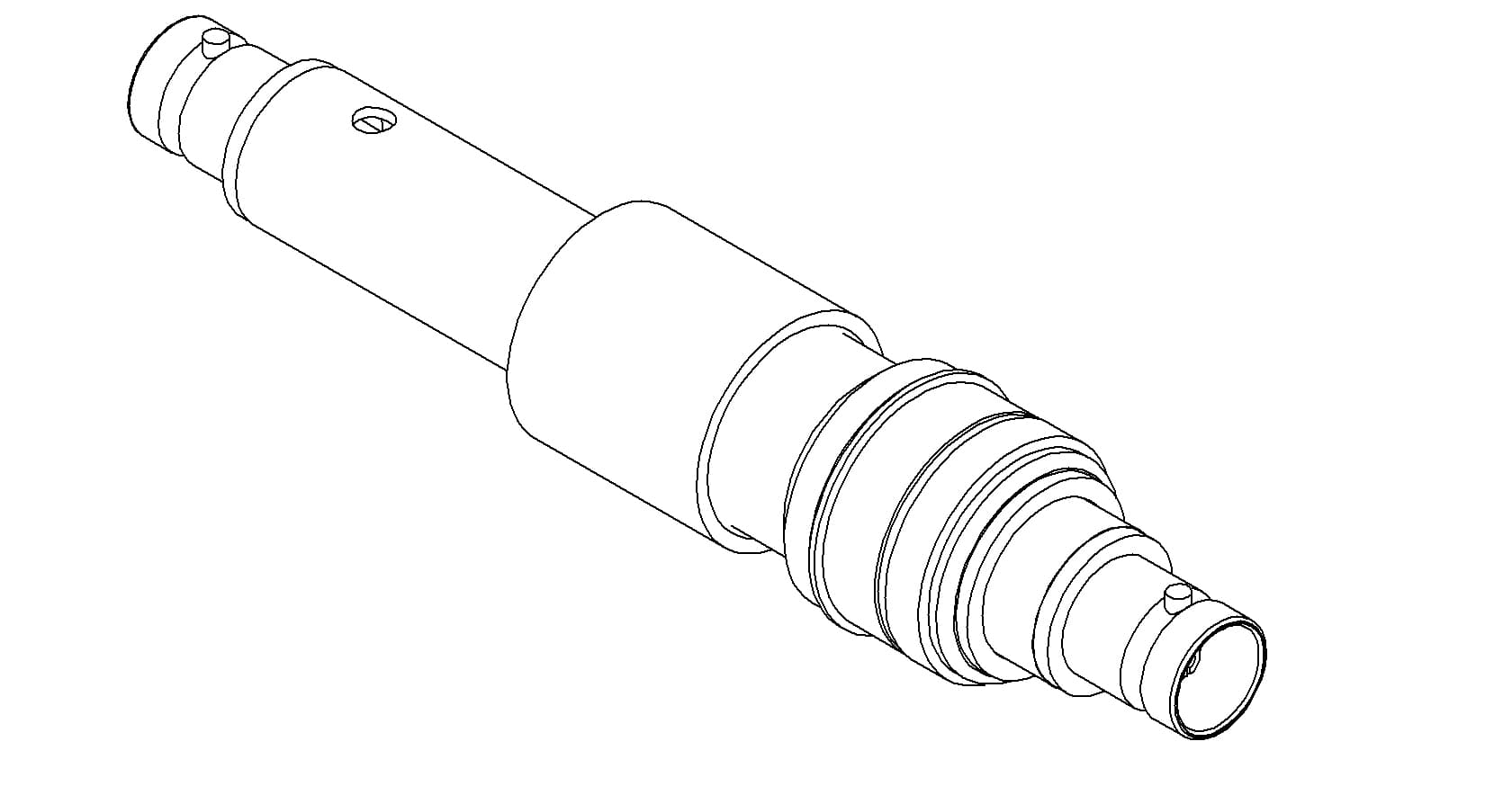 COAXIAL, BNC, 1 PIN, FLOATING SHIELD, DOUBLE-ENDED, WELD 제품 이미지